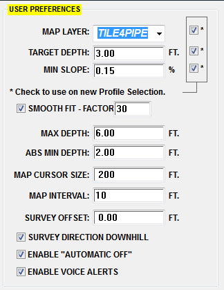 10. User Preferences