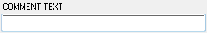 3. Comment Text