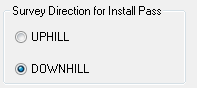 6. Install Pass Direction
